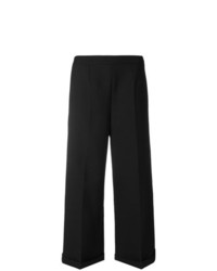 MM6 MAISON MARGIELA Tailored Wide Leg Cropped Trousers