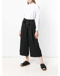 Forte Forte Wide Leg Cropped Trousers