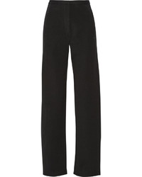 Lemaire Wool And Cotton Blend Twill Wide Leg Pants