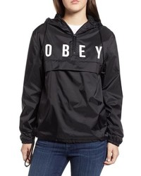 Obey Anyway Hooded Anorak