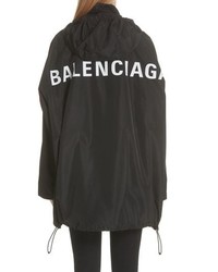 Balenciaga Back Logo Windbreaker Jacket