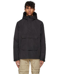Nike Black Anorak Sportswear Hooded Jacket