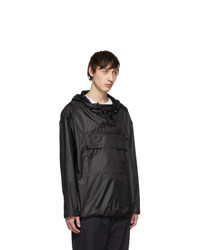 Yves Salomon Black Army Waterproof Jacket