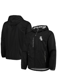 G-III SPORTS BY CARL BANKS Black Chicago White Sox Double Play Lightweight Hoodie Jacket At Nordstrom