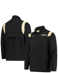 Nike Black Colorado Buffaloes 2021 Team Coach Quarter Zip Jacket At Nordstrom