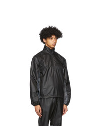 AFFIX Black Convertible Technical Jacket