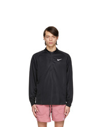 Nike Black Court Challenger Half Zip Sweater