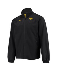 Nike Black Iowa Hawkeyes 2021 Sideline Full Zip Jacket