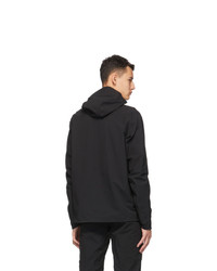 Veilance Black Isogon Mx Hooded Jacket