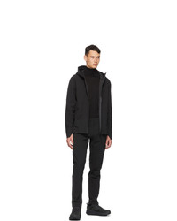 Veilance Black Isogon Mx Hooded Jacket