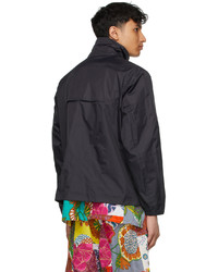 Engineered Garments Black K Way Edition Packable Crepin 30 Jacket