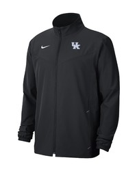 Nike Black Kentucky Wildcats 2021 Sideline Full Zip Jacket