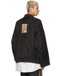 A. A. Spectrum Black Lightweight Mongolian Jacket