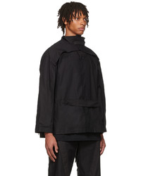 Aenrmòus Black Nylon Jacket