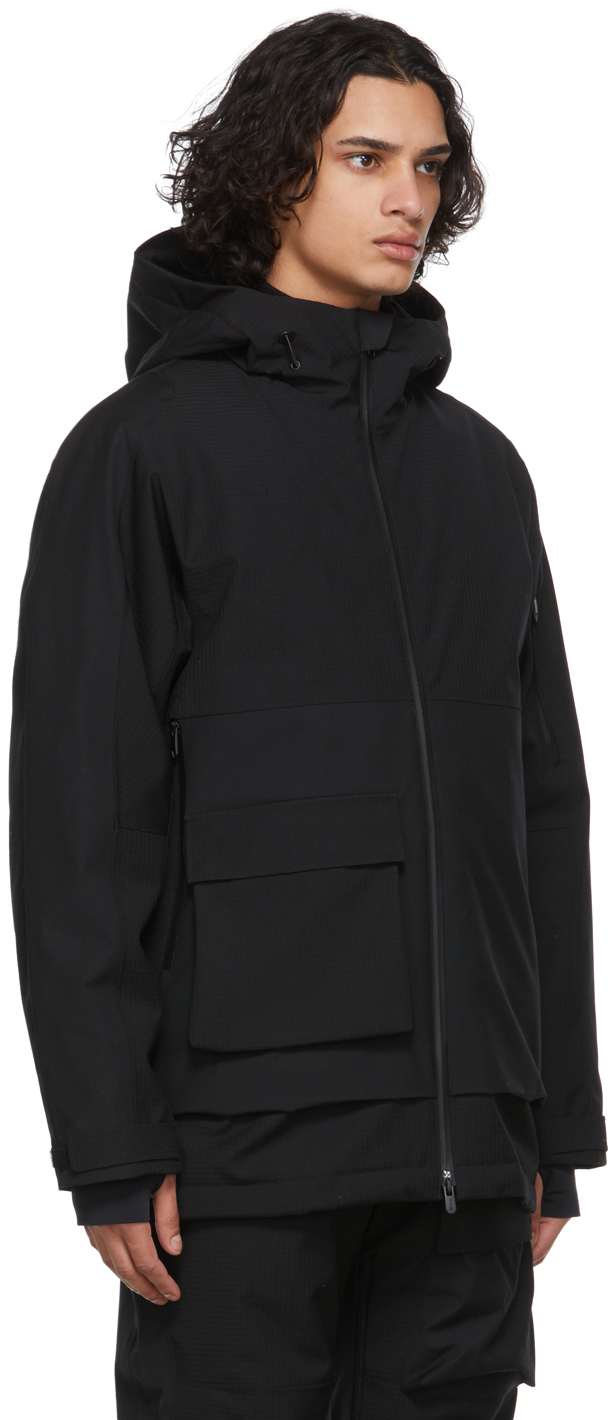 Zegna Black Outdoor Capsule Techmerino Insulated Ski Jacket, $2,495 ...