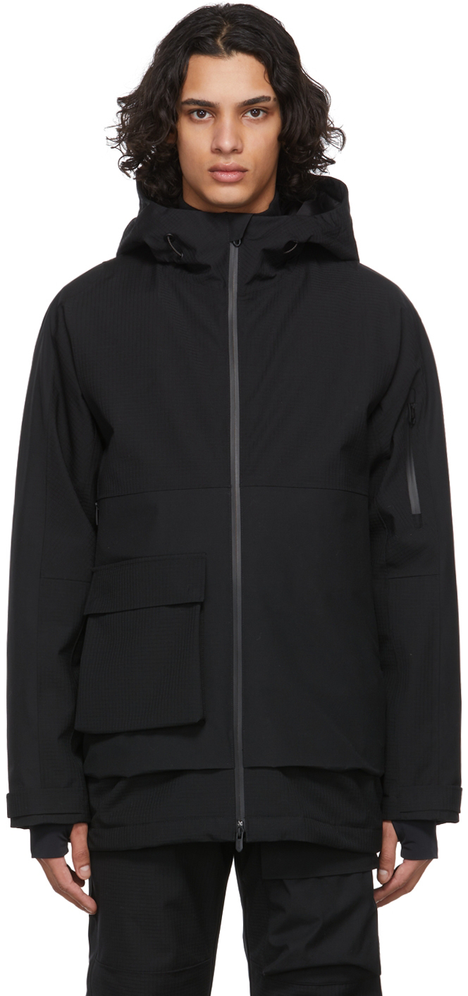 Zegna Black Outdoor Capsule Techmerino Insulated Ski Jacket, $2,495 ...