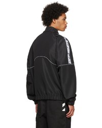 Off-White Black Polyester Track Jacket