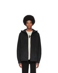 Y-3 Black Punched Knit Jacket