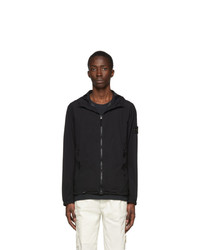 Stone Island Black Skin Touch Packable Jacket