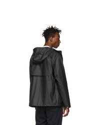 Stutterheim Black Stenhamra Lightweight Raincoat