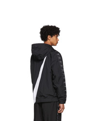 Nike Black Swoosh Pullover Jacket