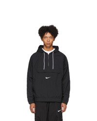 Nike Black Swoosh Pullover Jacket