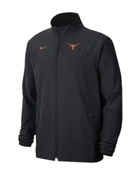 Nike Black Texas Longhorns 2021 Sideline Full Zip Jacket