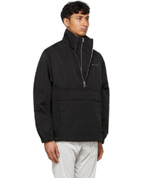 1017 Alyx 9Sm Black Track Windbreaker Jacket