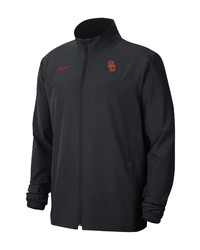 Nike Black Usc Trojans 2021 Sideline Full Zip Jacket