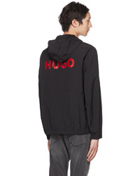 Hugo Black Water Repellent Jacket