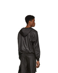 Spencer Badu Black Waterproof Windbreaker Jacket