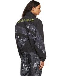 Reebok By Pyer Moss Black Windbreaker Jacket