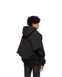 Cote And Ciel Black Yamo L Smooth Bag Jacket