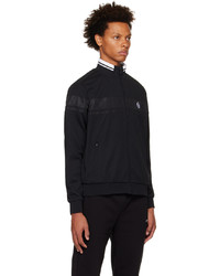 Sergio Tacchini Black Young Line Tennis Track Jacket