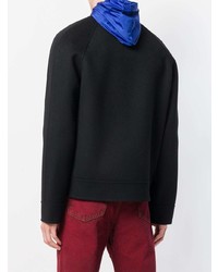 Valentino Contrast Hood Streetwear Jacket