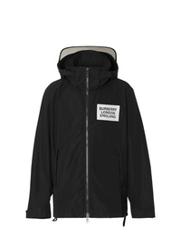 Burberry Detachable Hood Shape Memory Taffeta Jacket