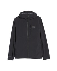 Outdoor Research Dryline Rain Jacket In Black At Nordstrom