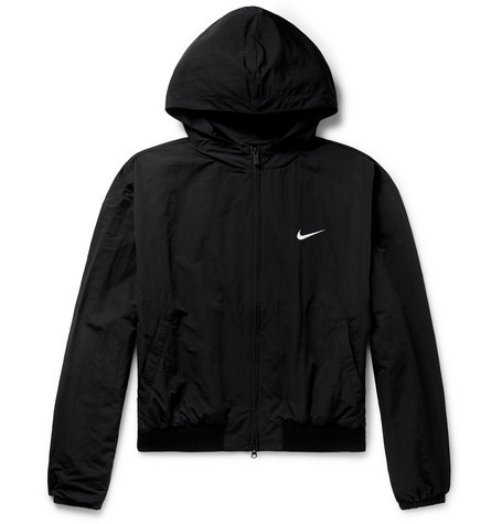 Nike × fear of god hooded bomber jacket