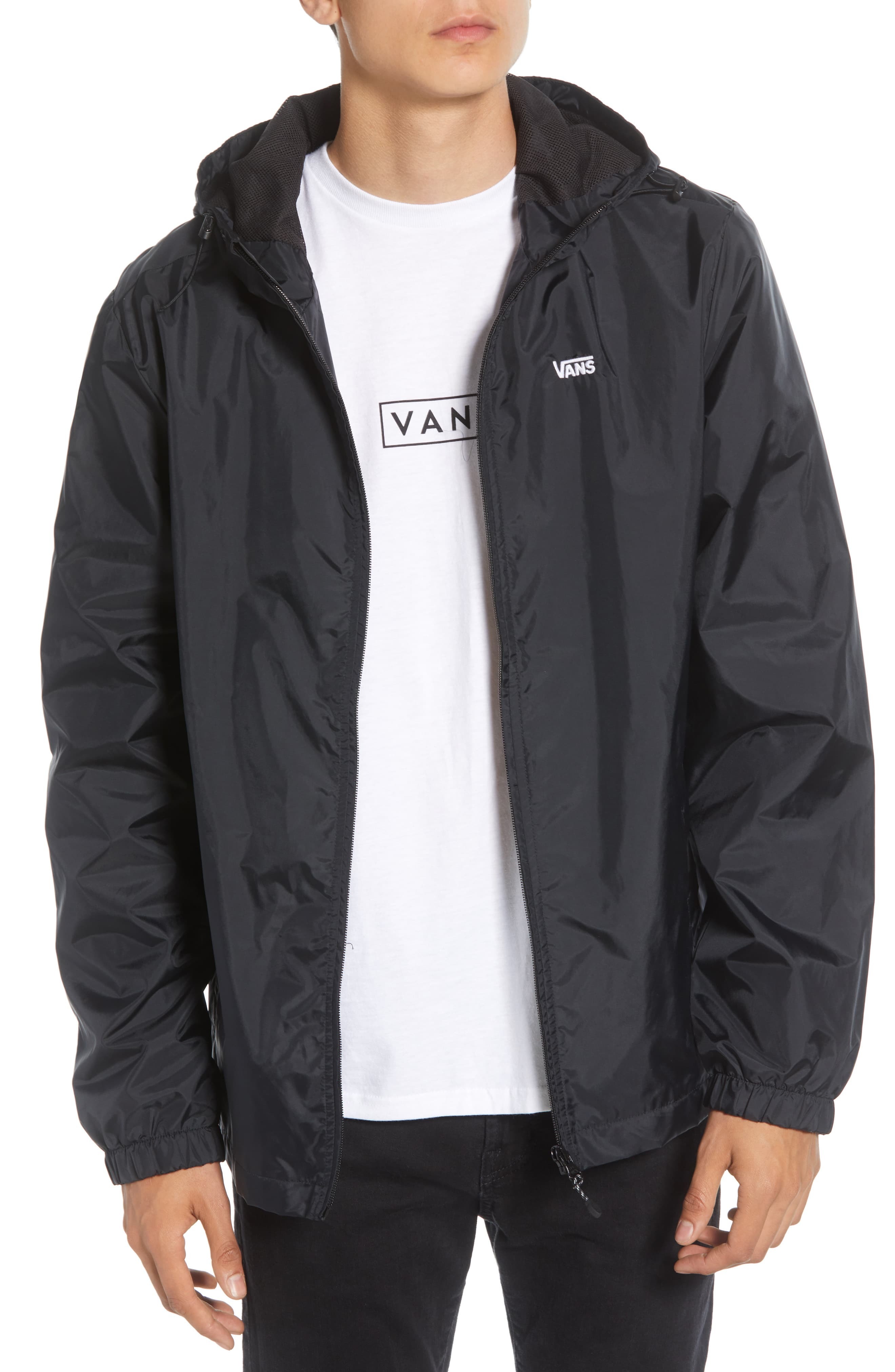 vans windbreaker jacket