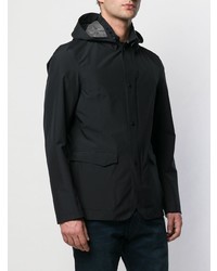Herno Hooded Button Jacket