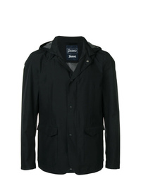 Herno Hooded Button Jacket