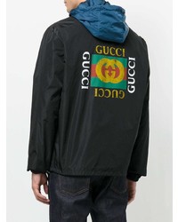Gucci Hooded Drawstring Jacket