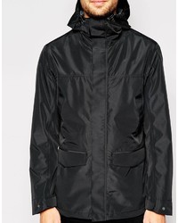 Selected Hooded Raincoat With Bonded Seams