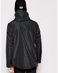 Selected Hooded Raincoat With Bonded Seams