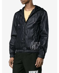 Givenchy Large Logo Hooded Jacket