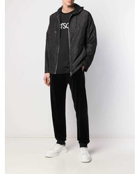 Versace Collection Logo Hooded Jacket