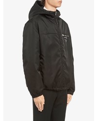 Prada Nylon Gabardine Jacket With Hood