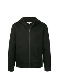 CK Calvin Klein Sculpted Double Face Hooded Track Jacket
