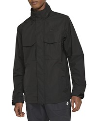 Nike Sportswear M65 Water Resistant Jacket In Blackblackblack At Nordstrom