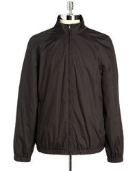 Black Brown 1826 Windbreaker Jacket